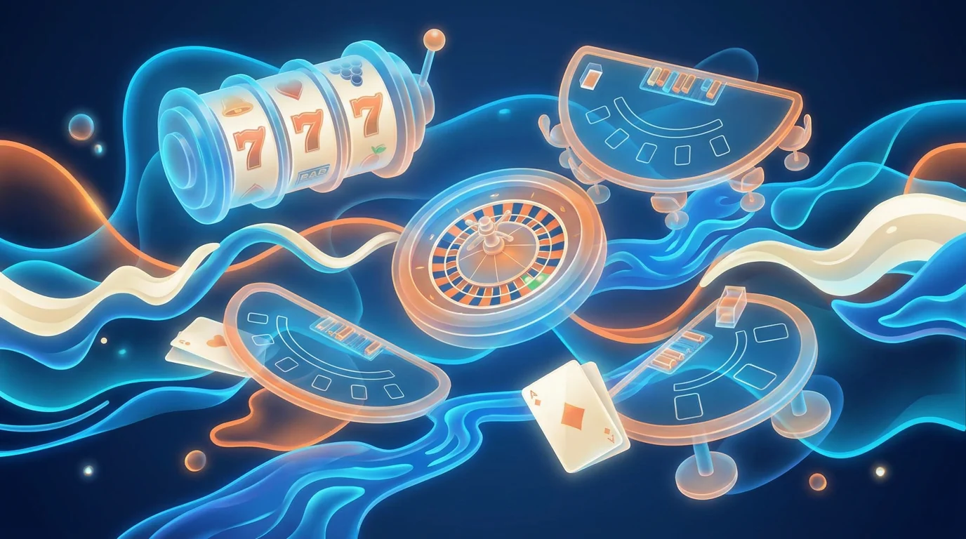 Bet Rivers online casino lobby